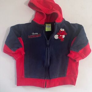 Y2K Sesame Beginnings Baby Elmo Toddler Sweater